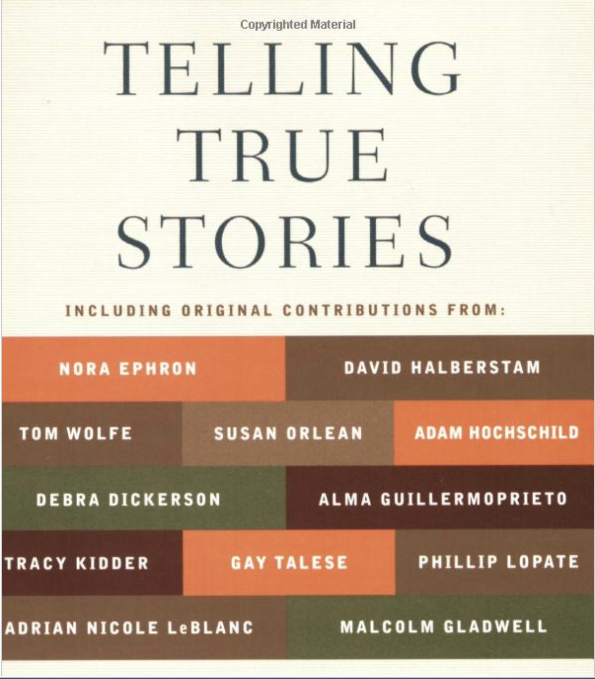 Cover of Telling True Stories